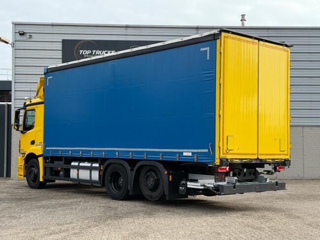 Mercedes-Benz Actros 2543 6x2 Retarder - Schuifzeil - Schuifdak - Lift-as - Laadklep - euro 6 TT 4980