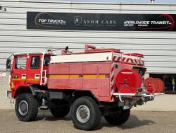 Renault M 210 Midliner 4x4 - Brandweer - Feuerwehr -Fire brigade - 3.500 ltr watertank - 100 ltr schuimtank - Expeditie - Camper - Telma Brake - Rolbeugel TT 4994