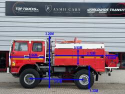 Renault M 210 Midliner 4x4 4x4 - 3.500 ltr watertank -Telma Brake - Rolbeugel -Brandweer -Feuerwehr -Fire brigade - Expeditie - Camper TT 5006