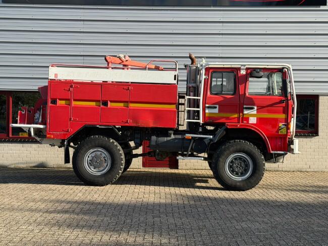 Renault M 210 Midliner 4x4 4x4 - 3.500 ltr watertank -Telma Brake - Rolbeugel -Brandweer -Feuerwehr -Fire brigade - Expeditie - Camper TT 5006