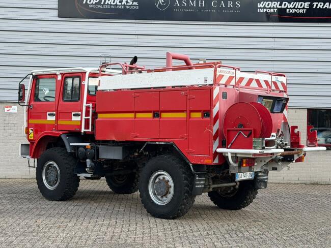 Renault M 210 Midliner 4x4 4x4 - 3.500 ltr watertank -Telma Brake - Rolbeugel -Brandweer -Feuerwehr -Fire brigade - Expeditie - Camper TT 5006