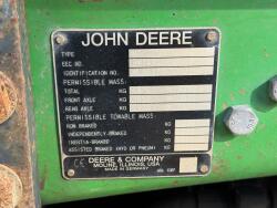 John Deere 6320 4x4 - Stage II - Handgeschakeld - Airco - PTO - Fronthef - 3x DW ventiel + 2x DW ventiel TT 5015